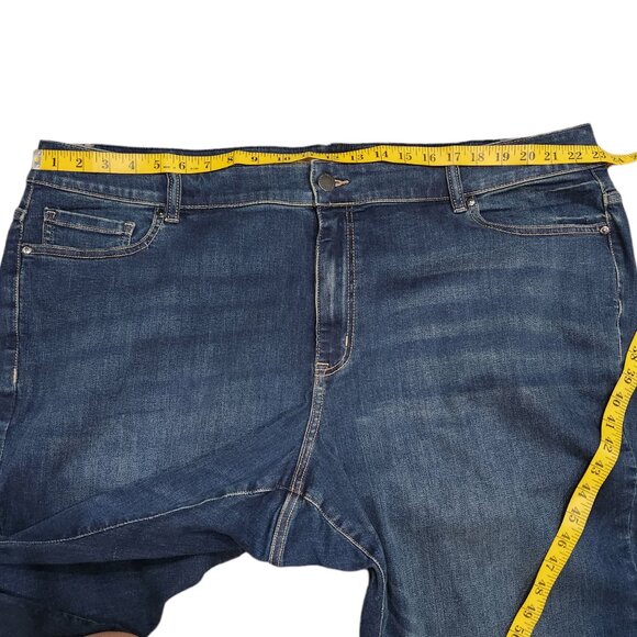 Lane Bryant Flex Magic Waistband Curvy Fit High Rise Boot Cut Jeans Stretch 28S - Picture 5 of 7